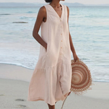 Renate - Kleid mit V-Ausschnitt