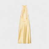 Adelgunde - Satin-Halterkleid