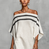 Gertraud - Maxikleid aus minimalistischem Leinen
