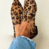 Heike - Elegante Leoparden-Mokassins