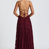 Adelheid - Lange Robe mit Korsett