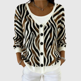 Kunigunde - Bequemer Strick-Cardigan mit Knöpfen