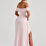 Heidemarie - Luxus Maxi Kleid