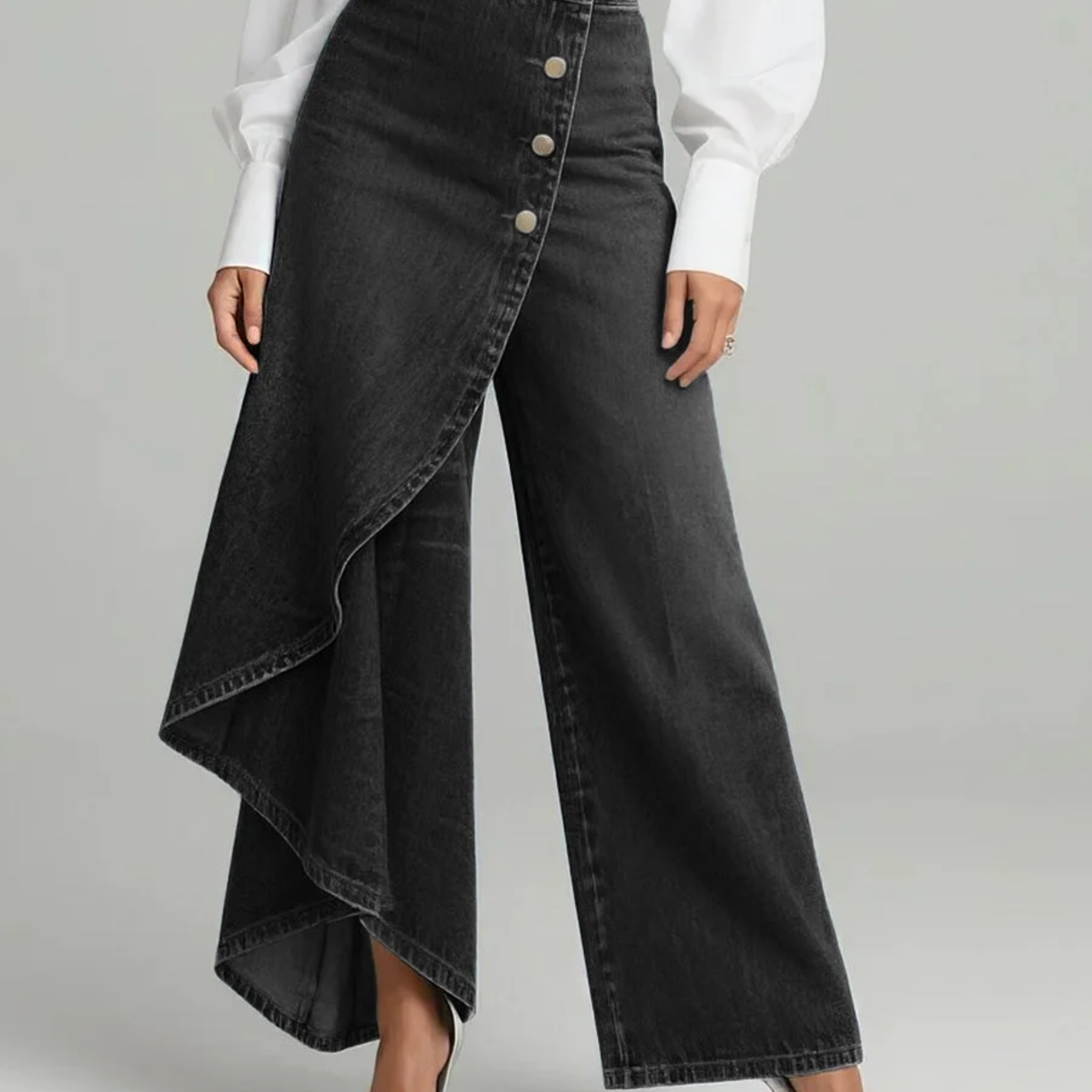 Angelika - Wickelhosen aus Denim