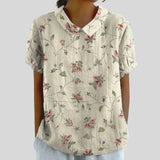 Christine - Elegantes Blumenshirt