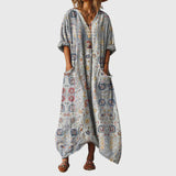 Emma - Maxikleid mit buntem Druck
