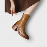 Klementine - Lederstiefeletten