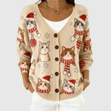 Rosalinde - Bequemer Strick-Cardigan mit Knöpfen