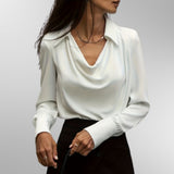 Helma - Elegante Satinbluse
