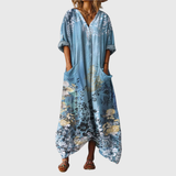 Gabriele - Maxikleid mit buntem Druck