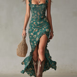 Amalie - Maxikleid im Retro-Boho-Stil