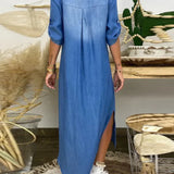 Sieglinde - Maxikleid aus Jeans