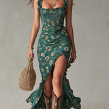 Amalie - Maxikleid im Retro-Boho-Stil