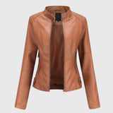 Gerburg - Elegante Lederjacke für Frauen