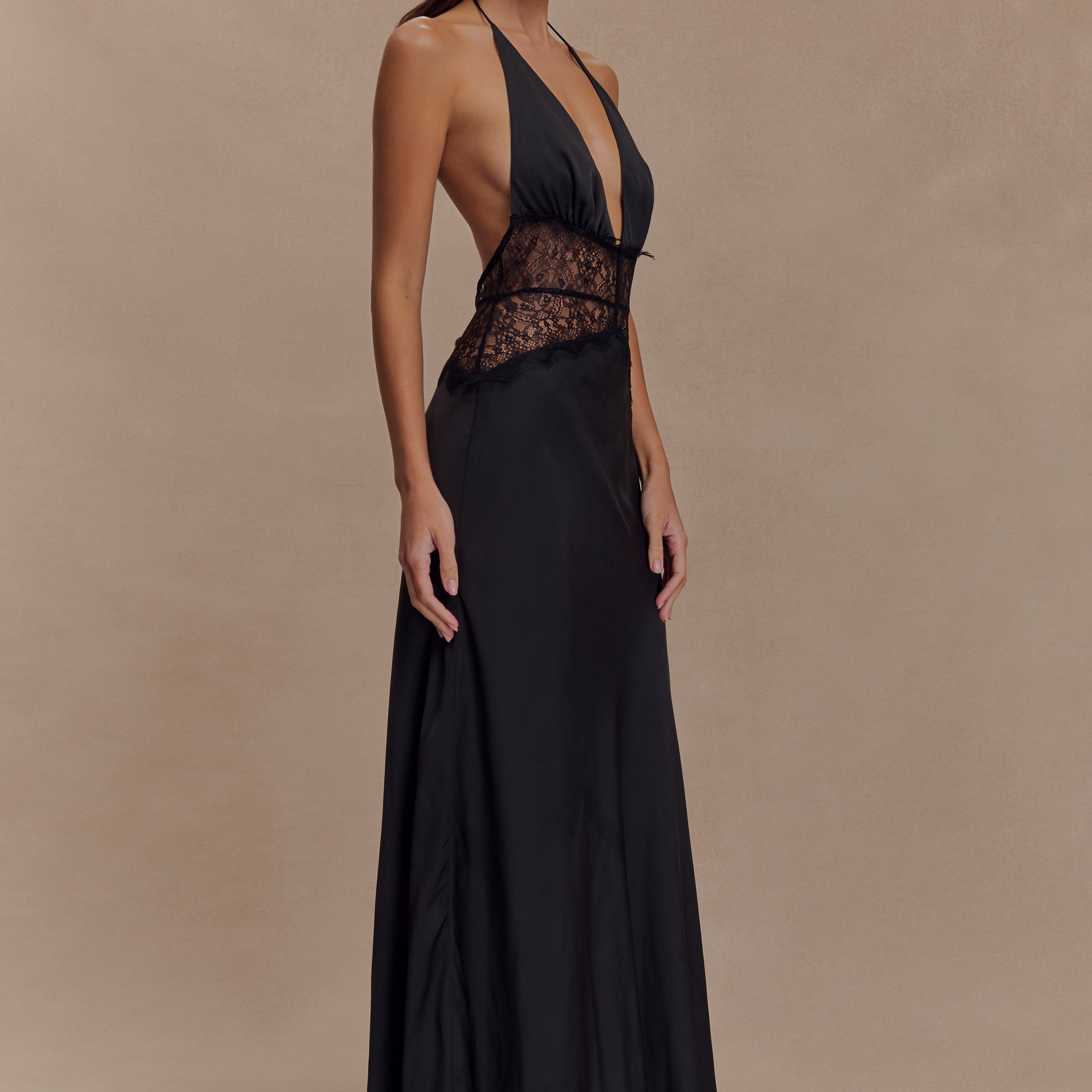 Hannelore - Kleid aus Spitze und Satin