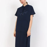 Malwine - Lässiges Kapuzenkleid