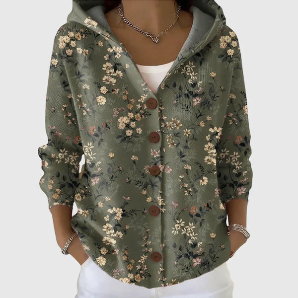 Adelgunde - Bequemer Strick-Cardigan mit Knöpfen