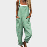Helma - Bequeme bedruckte Latzhose
