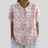 Gabriele - Elegantes Blumenshirt für Komfort