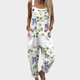 Ida - Bequeme bedruckte Latzhose