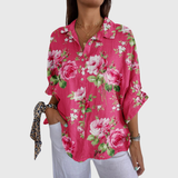 Emma - Leichte und farbenfrohe bedruckte Bluse