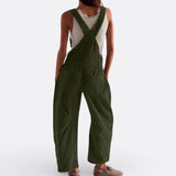 Marlene - Weite Fließende Jumpsuit