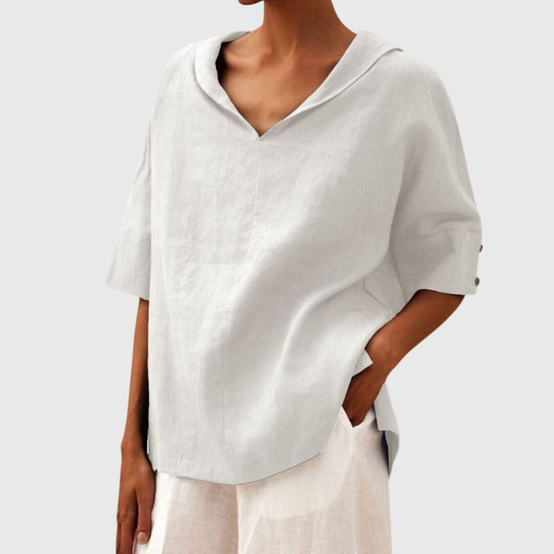 Anna - Lässige Bluse mit lockerer Passform