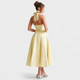 Ernestine - Midi-Kleid mit Korsett