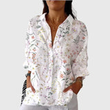 Irmhild - Leichte und farbenfrohe Druckbluse