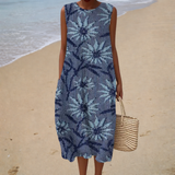 Ida - Bequeme ärmellose Sommerkleid