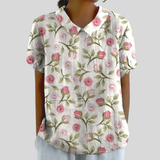 Gertraud - Elegantes Blumenshirt