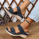 Cornelia - Komfortable Keil-Sandalen
