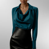 Helma - Elegante Satinbluse