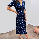 Lina - Elegantes Kleid mit Punkten