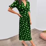 Lina - Elegantes Kleid mit Punkten