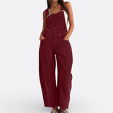 Marlene - Weite Fließende Jumpsuit