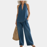 Frauke - Zweiteiliges Denim-Ensemble