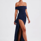 Heidemarie - Luxus Maxi Kleid
