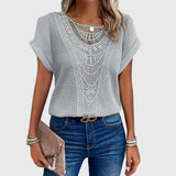 Hanna - Elegante Bluse im Ibiza-Stil