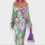 Theda - Luxuriöses Sommerkleid