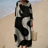 Gisela - Flatterndes Sommerkleid mit Druck