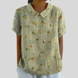 Adelheid - Elegantes Blumenshirt