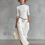 Greta - Sportset mit weitem Hosen und Kordel