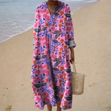 Inge - Flatterndes Sommerkleid mit Print