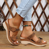Cornelia - Komfortable Keil-Sandalen