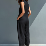 Annegret - Eleganter ärmelloser Jumpsuit