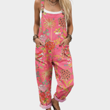 Hannelore - Bequeme, bedruckte Latzhose
