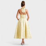 Ernestine - Midi-Kleid mit Korsett