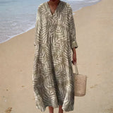 Ingrid - Flatterndes Sommerkleid mit Print