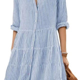 Hanna - Gestreiftes Sommerkleid